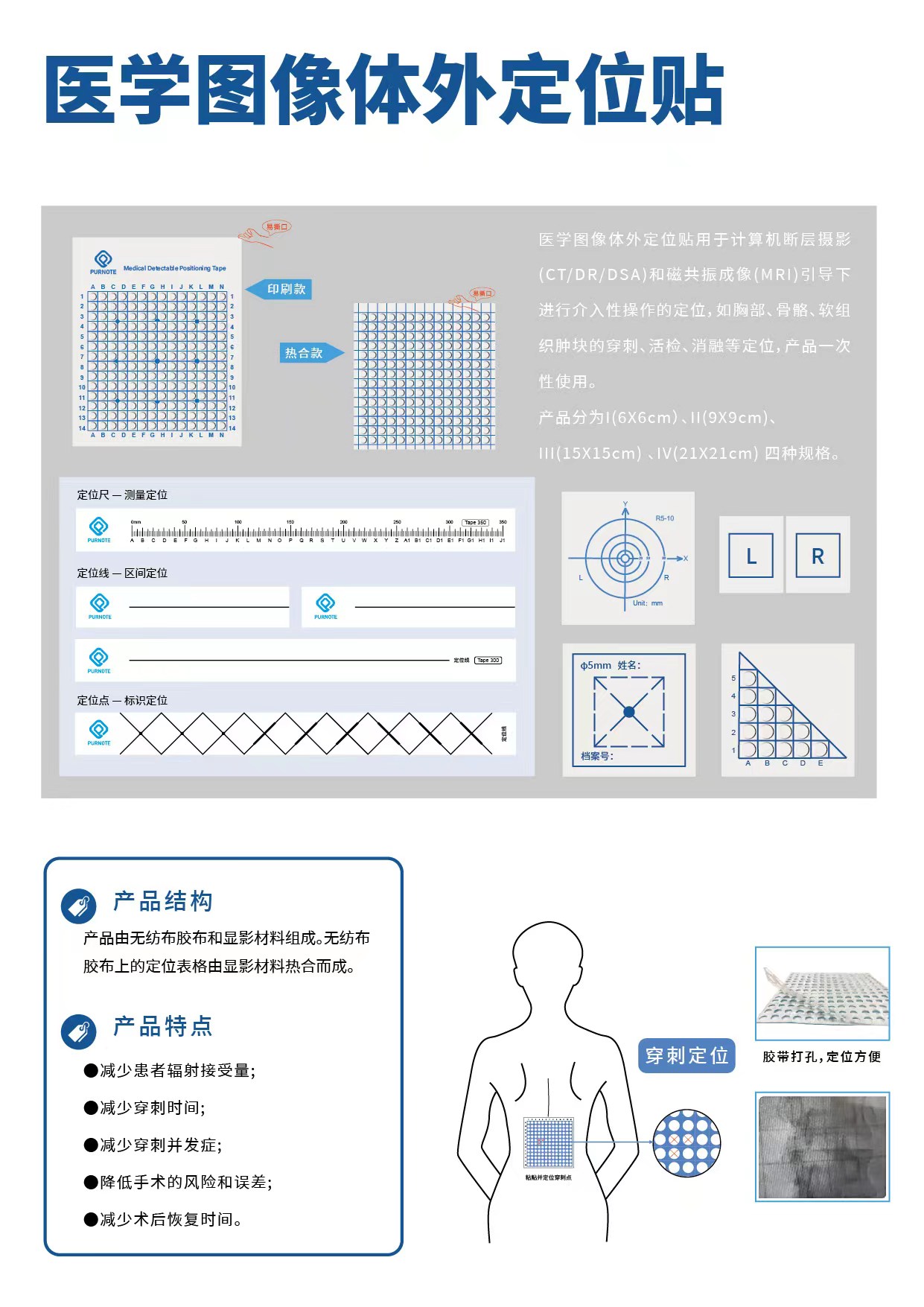 醫(yī)學圖像體外定位貼